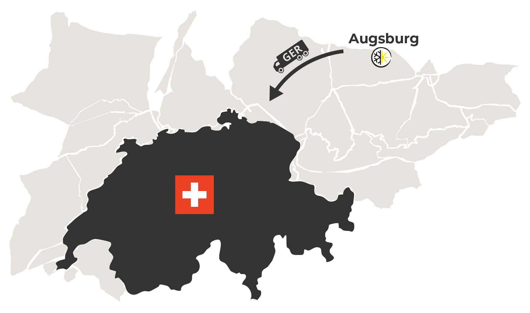 Kalziumsilikatplatten in die Schweiz