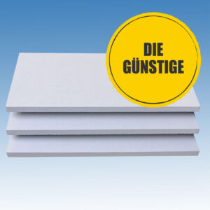 25 mm Kalziumsilikatplatte (100 cm x 100 cm x 2,5 cm)